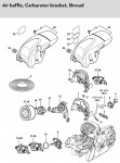 Stihl MS 271 Gasoline Chainsaw Spare Parts